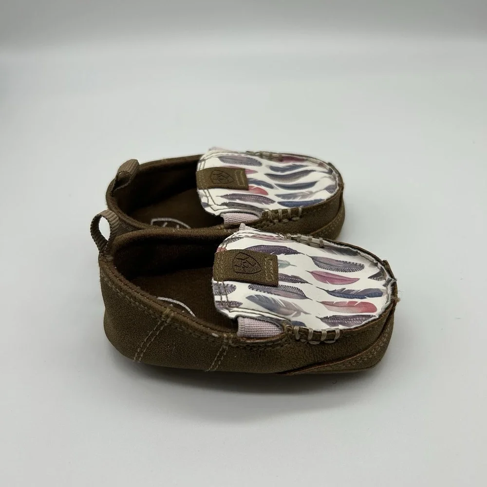 ARIAT Lil Stompers Anna Slip On Shoes Size 4 (9-12 Months) Cruiser Casual Girls